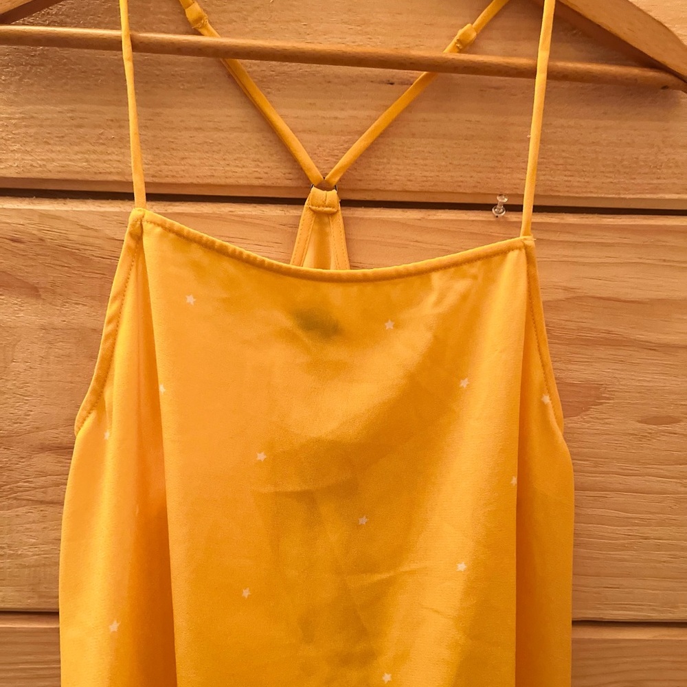 Euc Stone Row By Volcom -Yellow Summer Skater Shi… - image 4